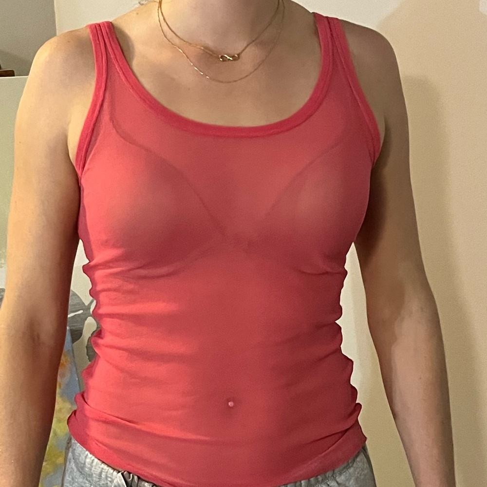 Vintage Jean Paul Gaultier Pink Tank